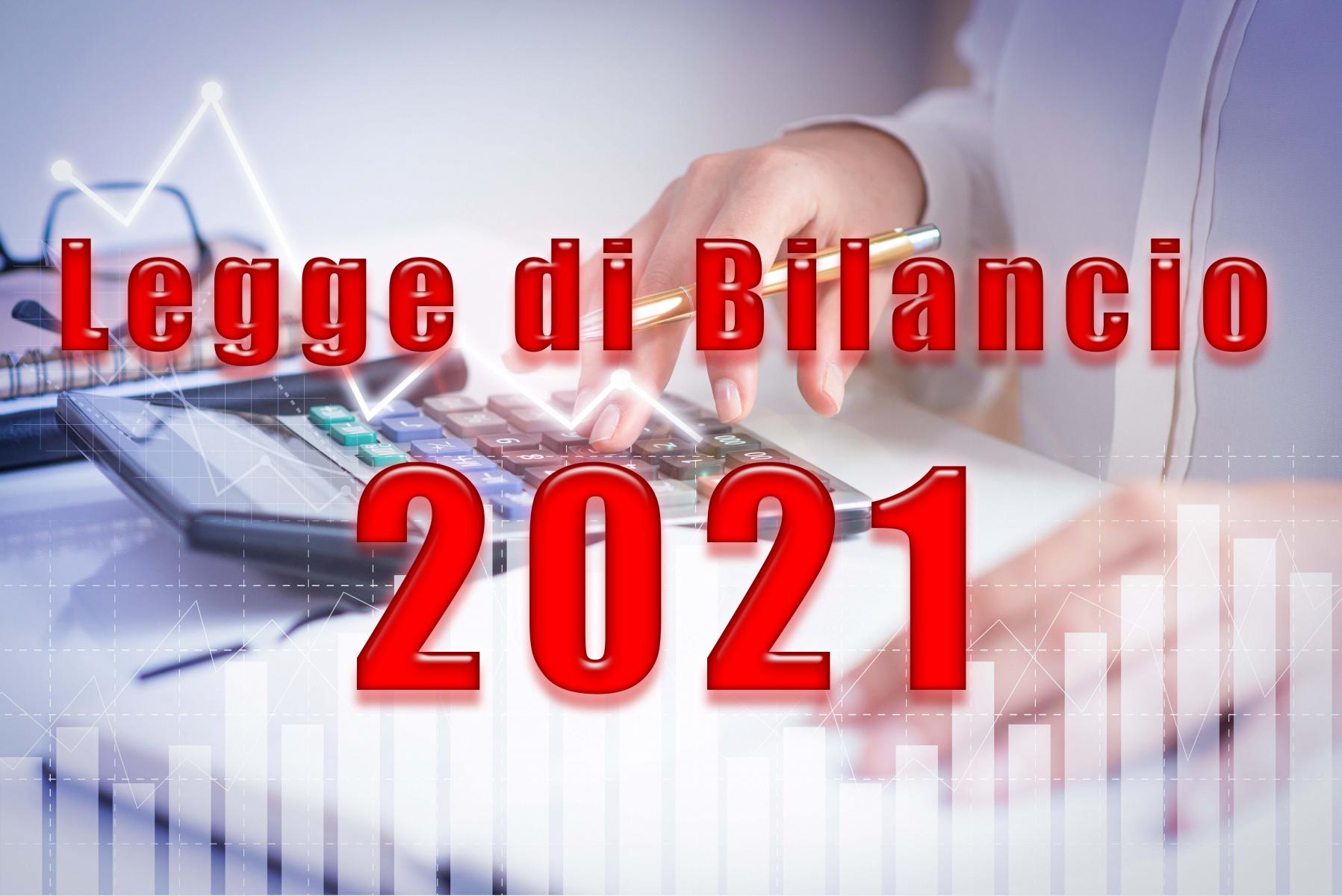 Legge Di Bilancio 2021, Ecco Le Principali Novità - Oracon