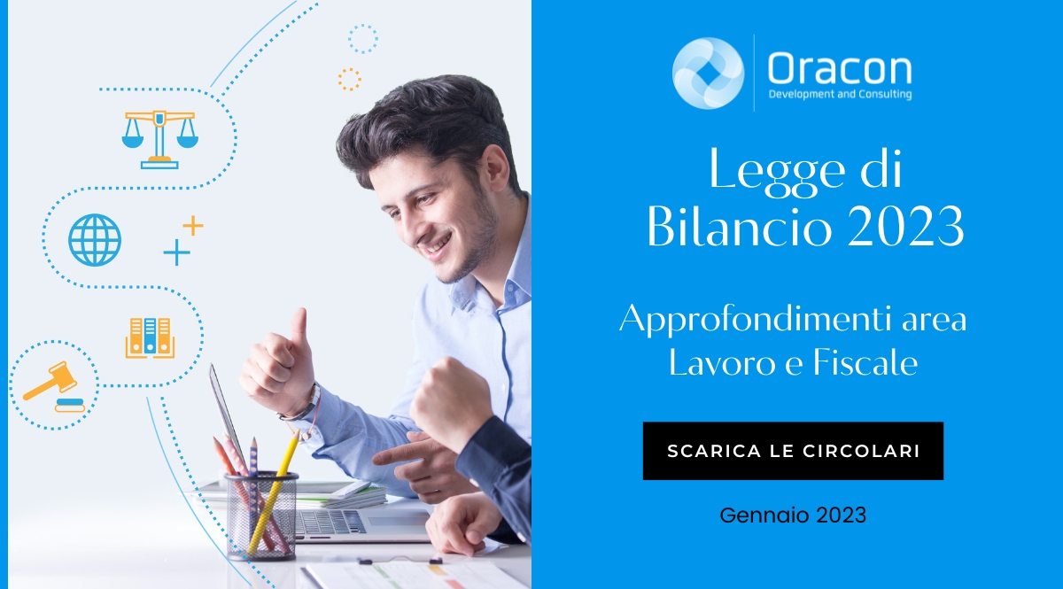 Legge Bilancio 2023: Le Principali Novità | Oracon